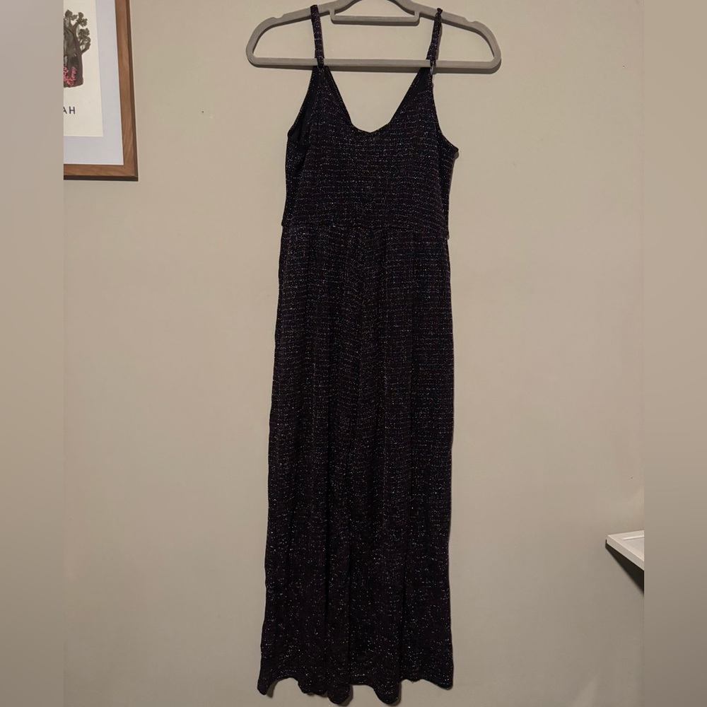 GUC Wild Fable Multicolor Metallic Sleeveless Jumpsuit - Picture 10 of 12